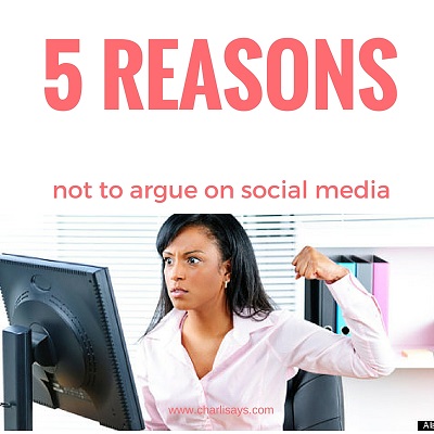 5 Reasons Not To Argue On Social Media