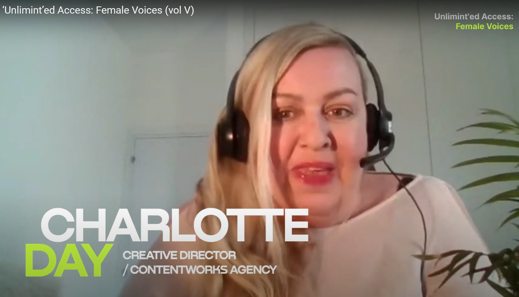 ‘Unlimint’ed Access: Female Voices – Featuring Charlotte
